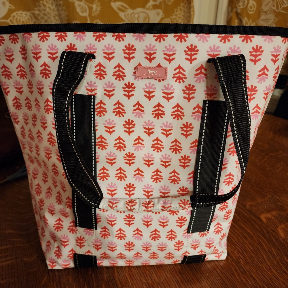 Scout Fit Kit Multipurpose Gym Bag, Beach, Pool,‎ Coral Wipeable